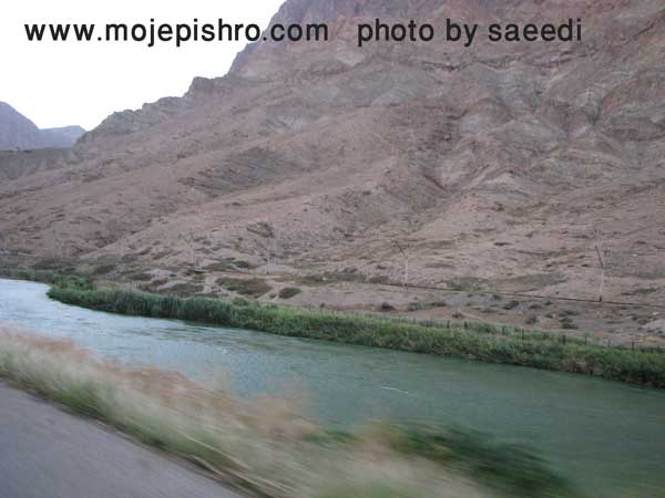 رود ارس در بالا دست رودخانه فرعي 