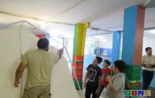 آموزش ویژه آمادگی برای زلزله برای گروه سنی مقطع دبستان در مدرسه سلام شهدای خلیج فارس